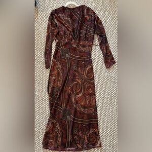 Zara Maxi Long Sleeve Dress. Never worn